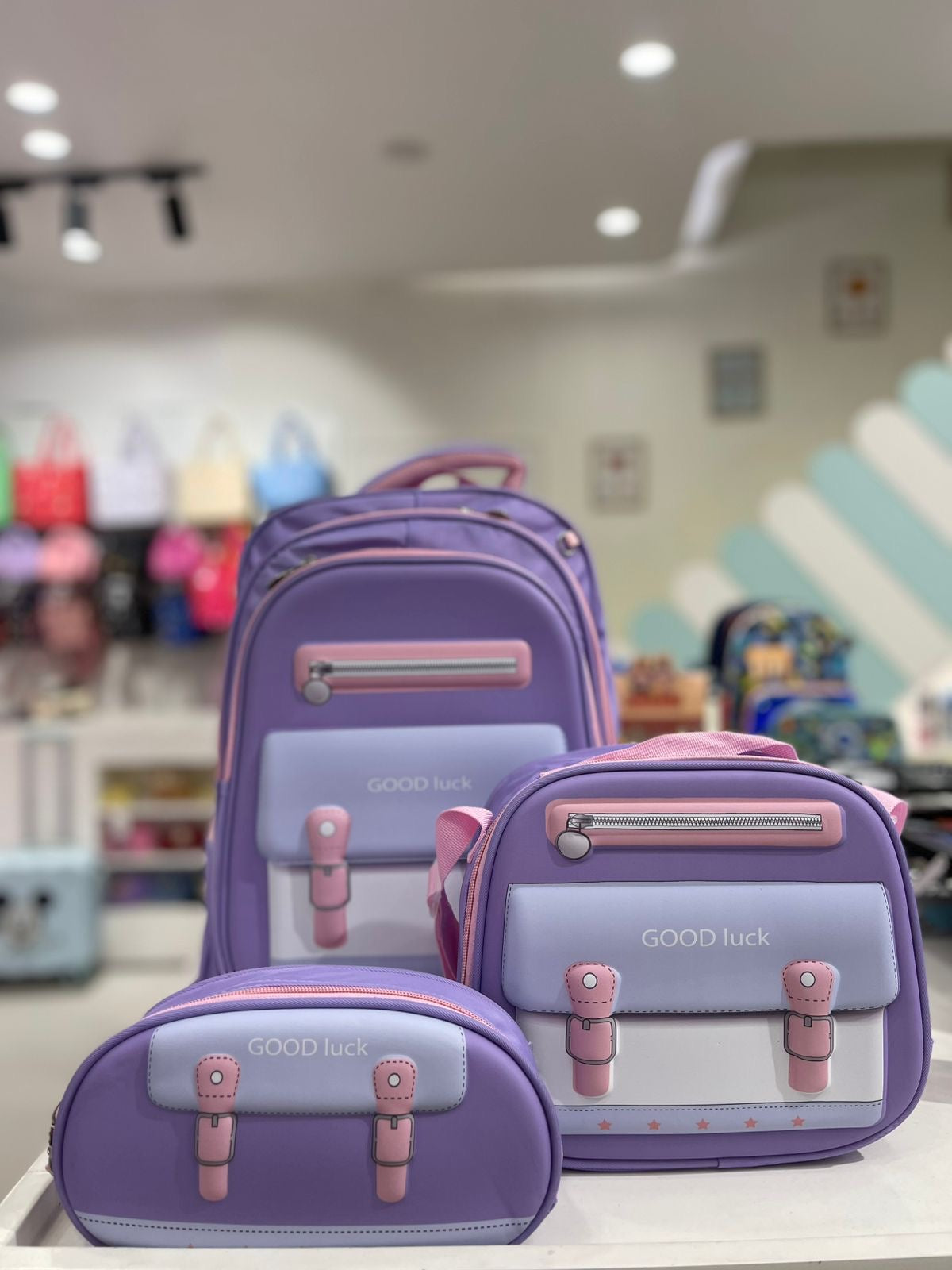 3 pc 18 inches Backpack set