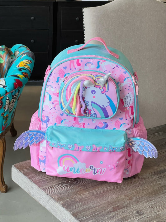 3d Unicorn School Bag