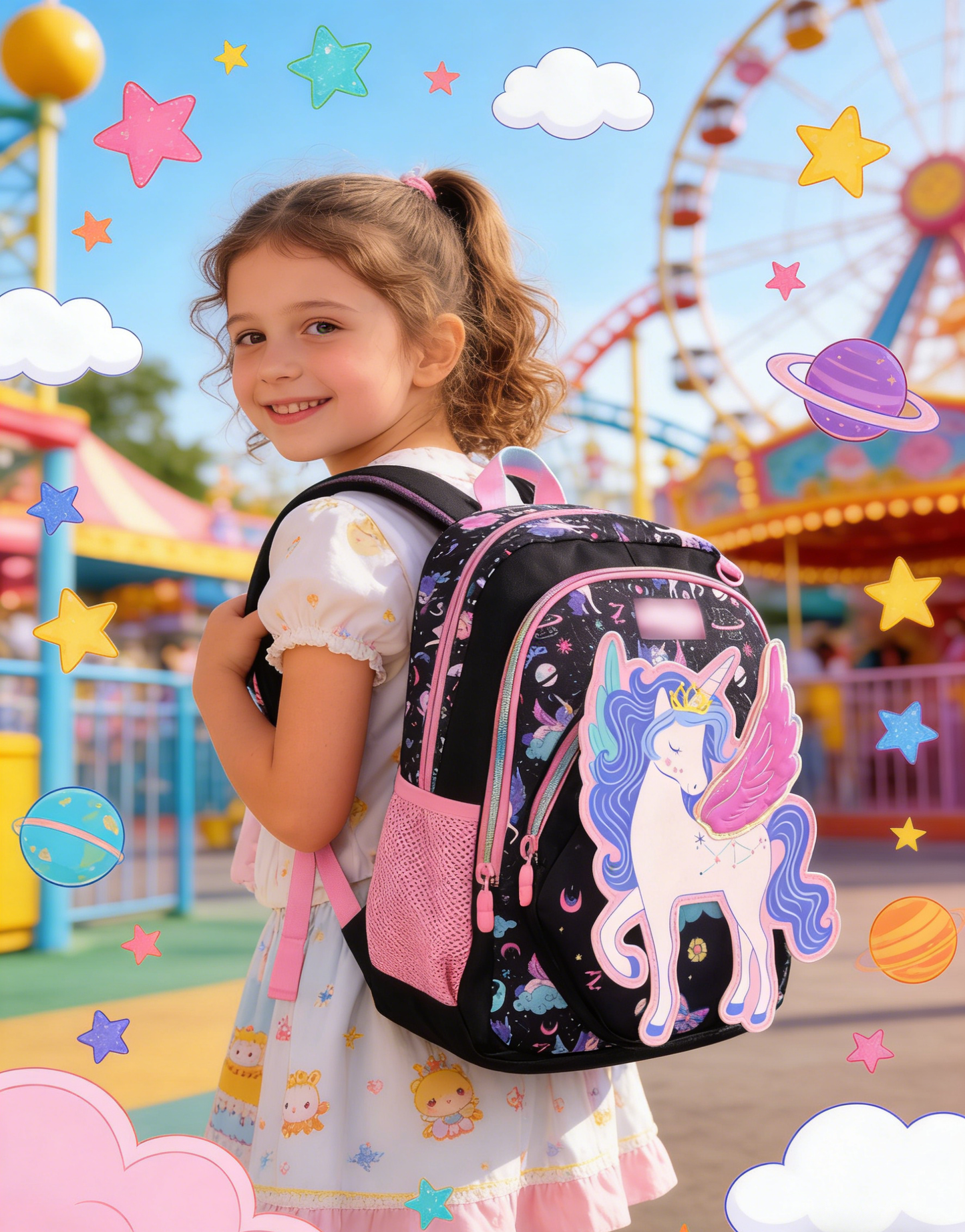 15 Inches Unicorn Backpack
