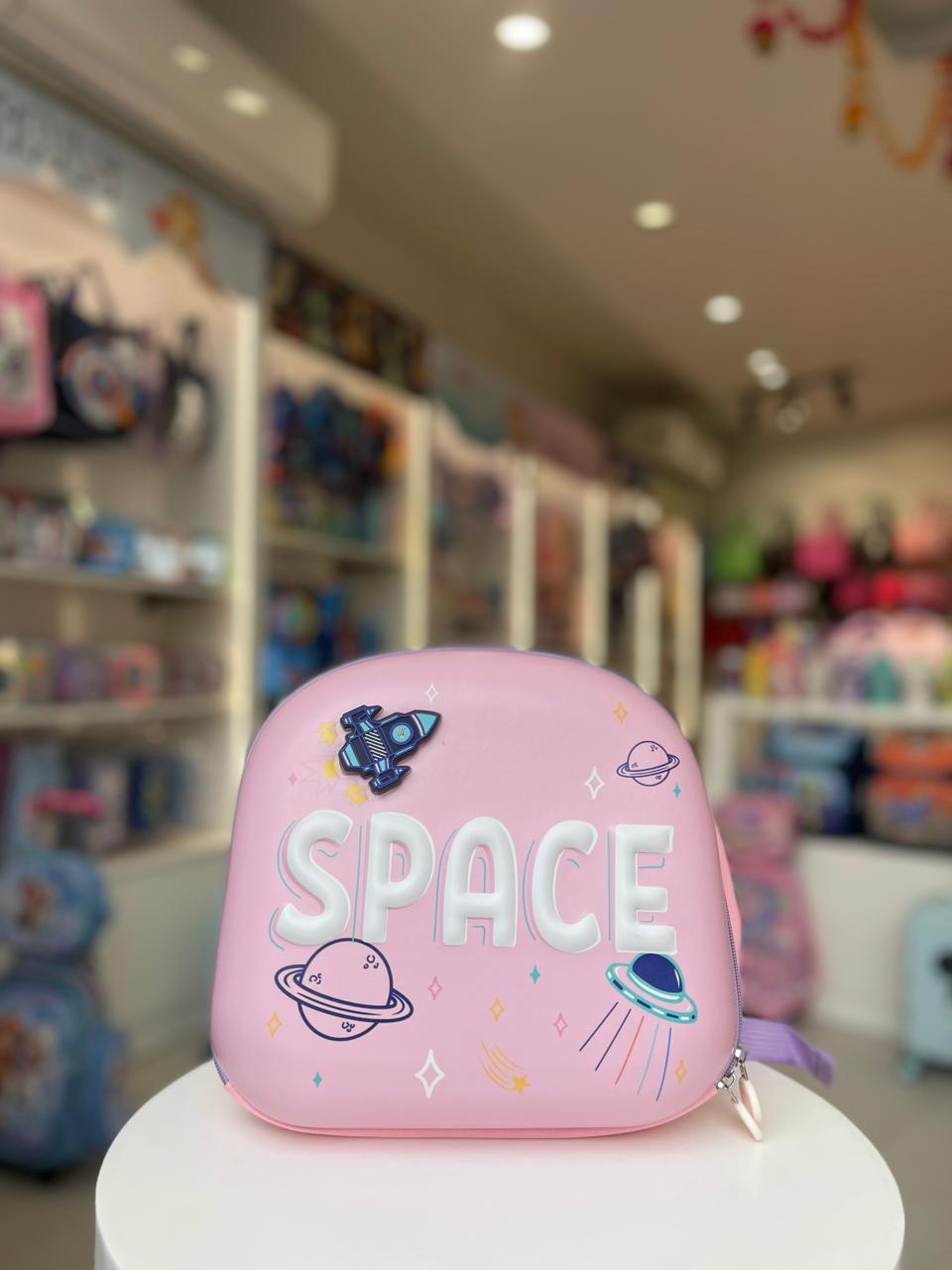 Pink Space LED Picnic Bag