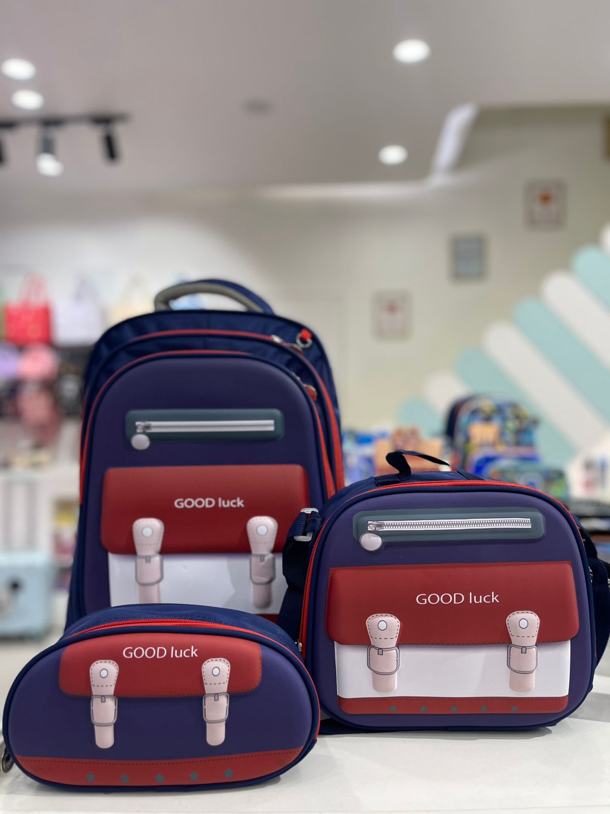 3 pc 18 inches Backpack set