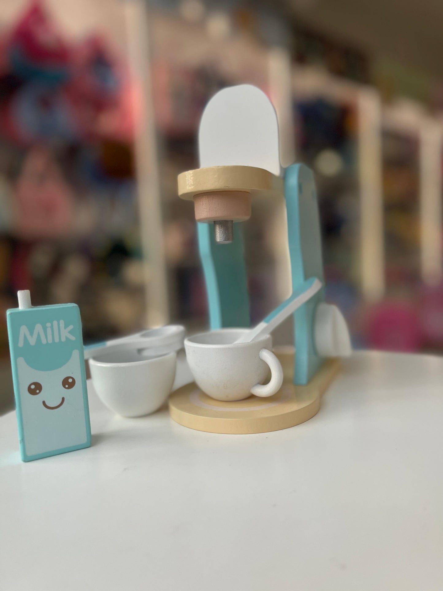 Pretend and Play Wooden Coffee Set