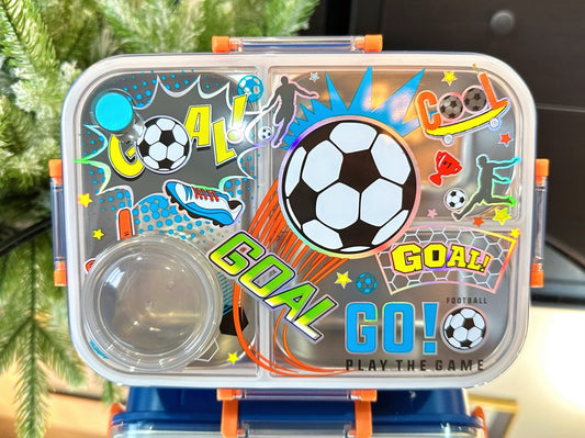 Stainless Steel Football Lunch Box