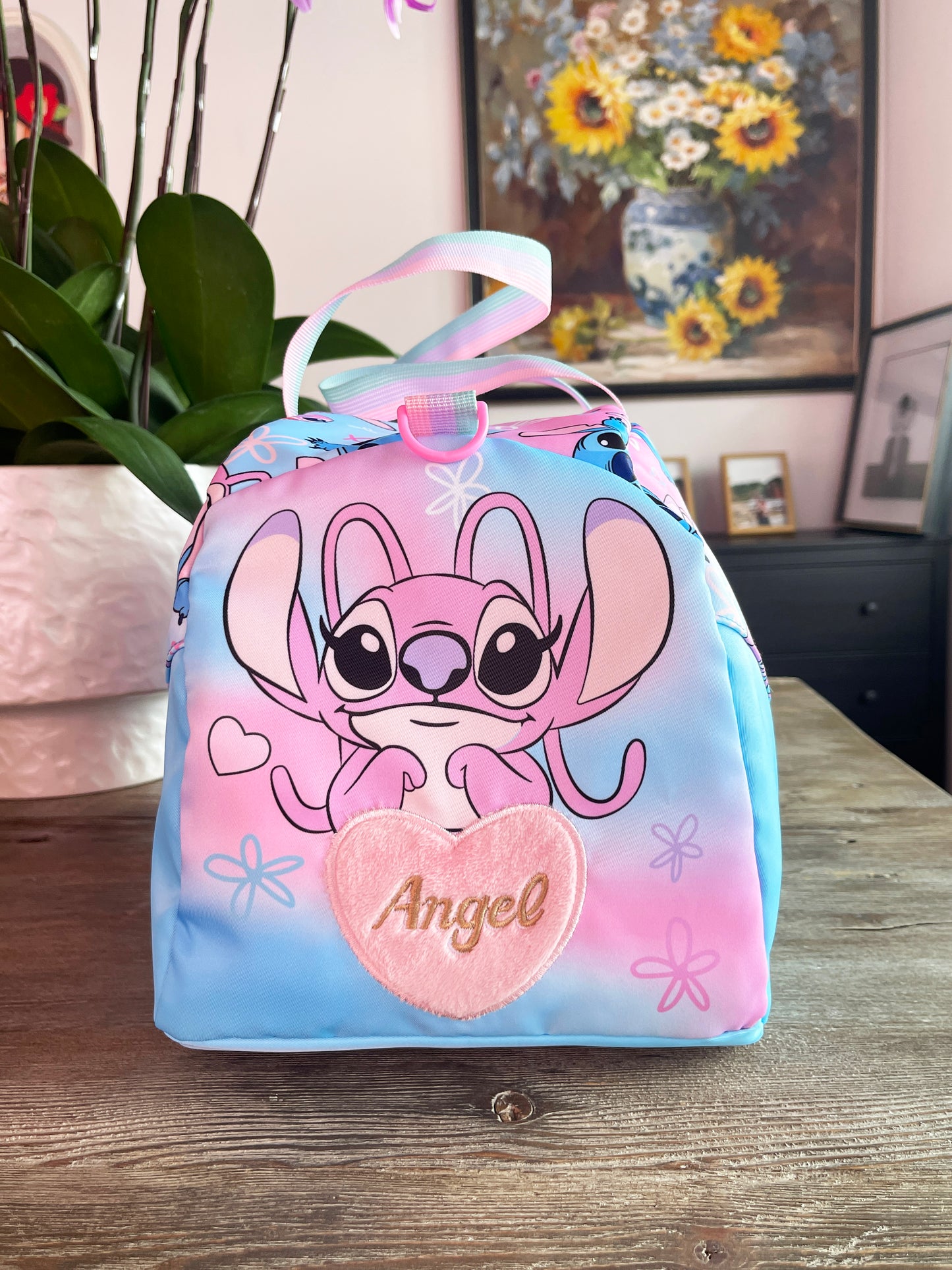 Blue Large Duffle Bag