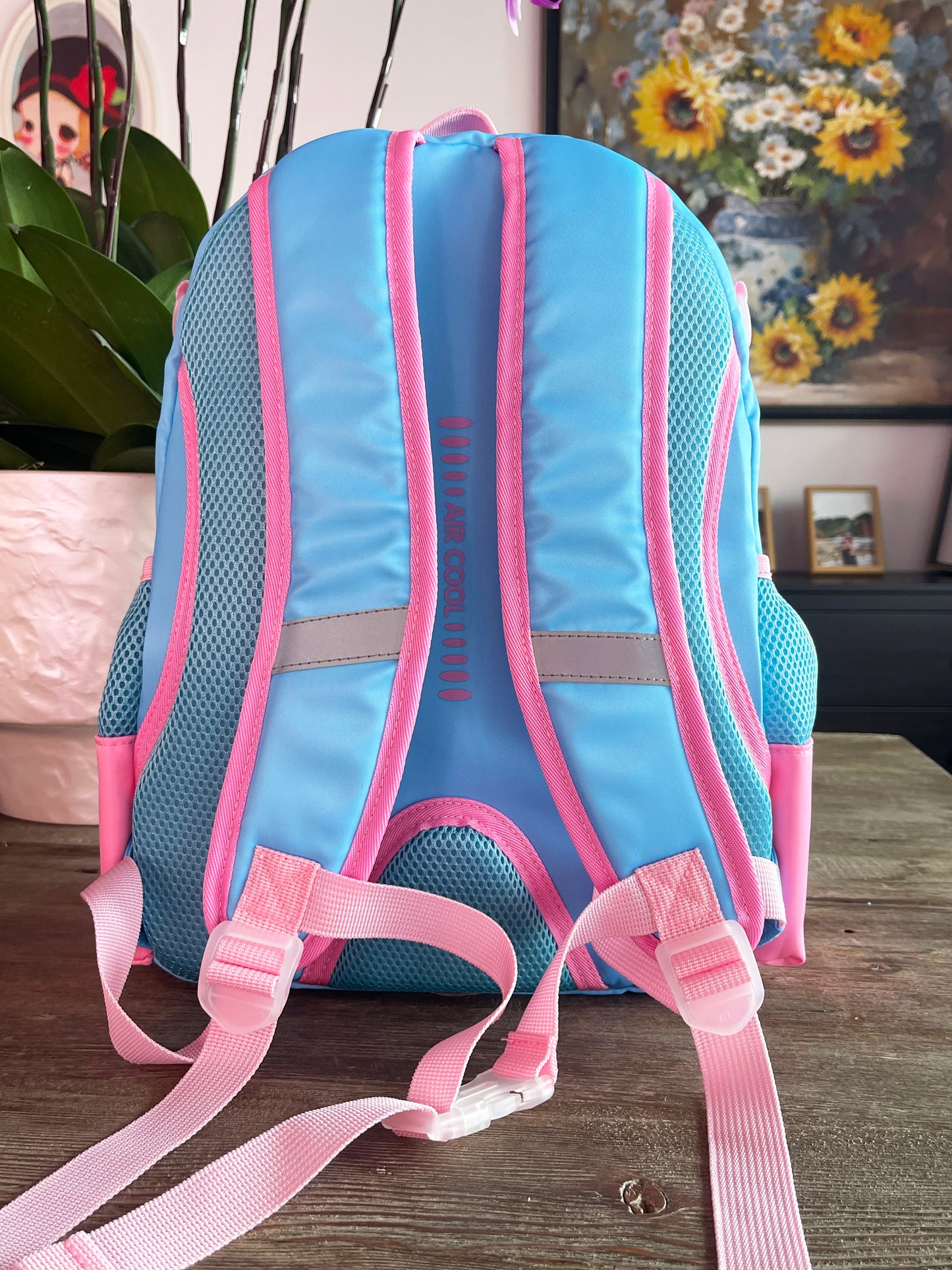 16 Inches Blue Backpack