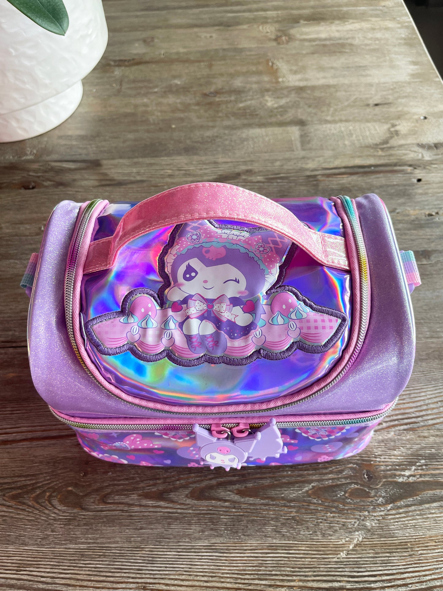 Purple Lunch Bag