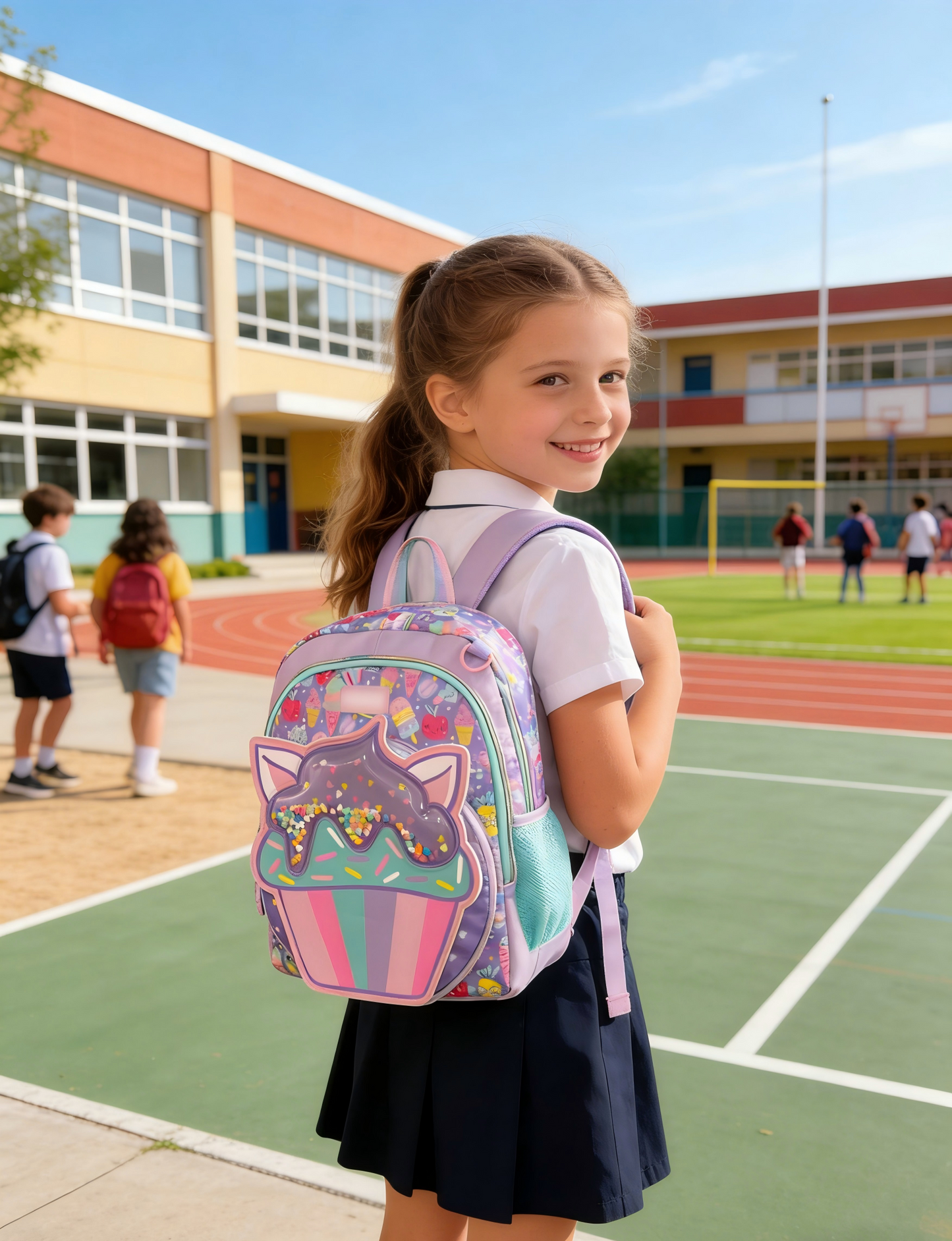 15 Inches Ice cream Backpack