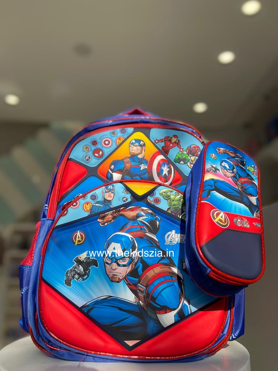 16 inches Avengers Backpack with Pouch
