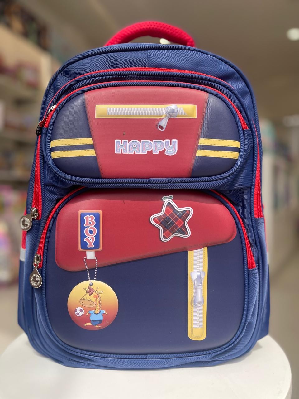 18 inches Happy Backpack Boys