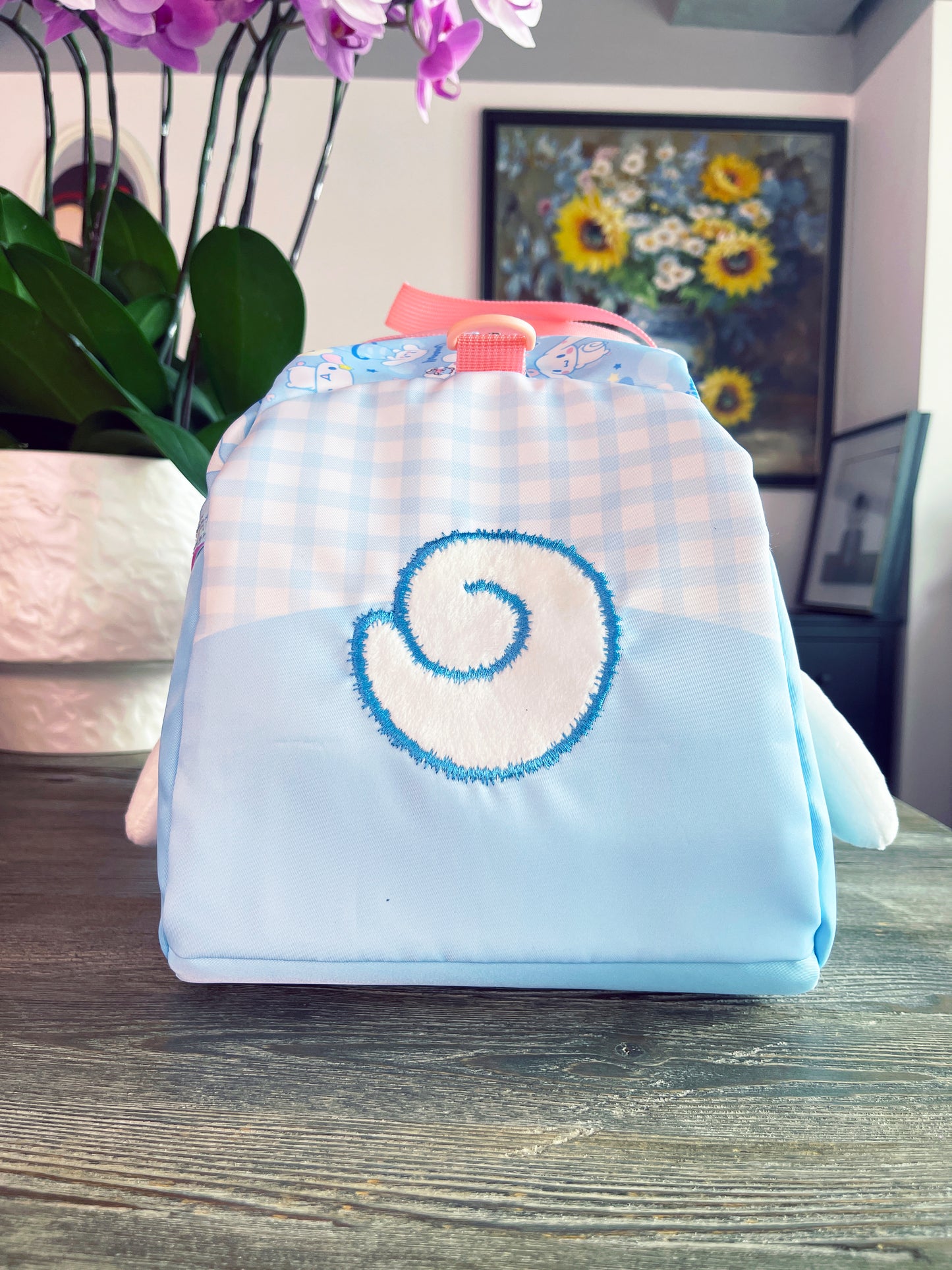 Blue Large Duffle Bag