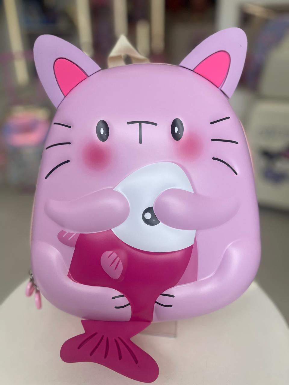 Pink Cat Backpack