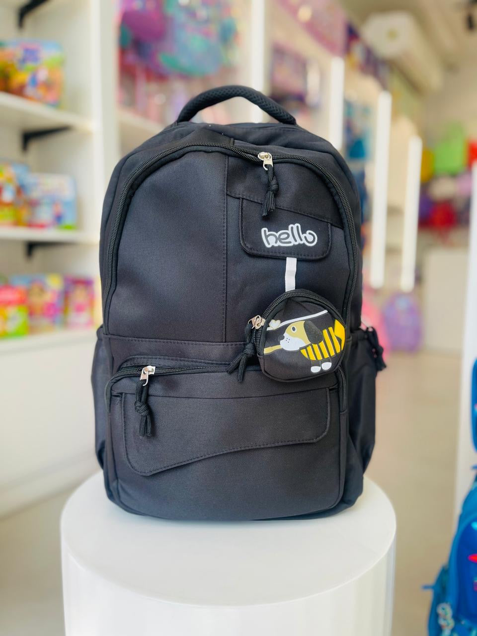 Hello Black 19 inches Bag