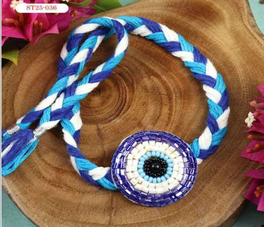Evil Eye Beaded Rakhi