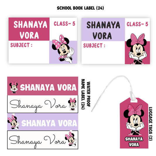 Minnie Mouse School Essentials Combo