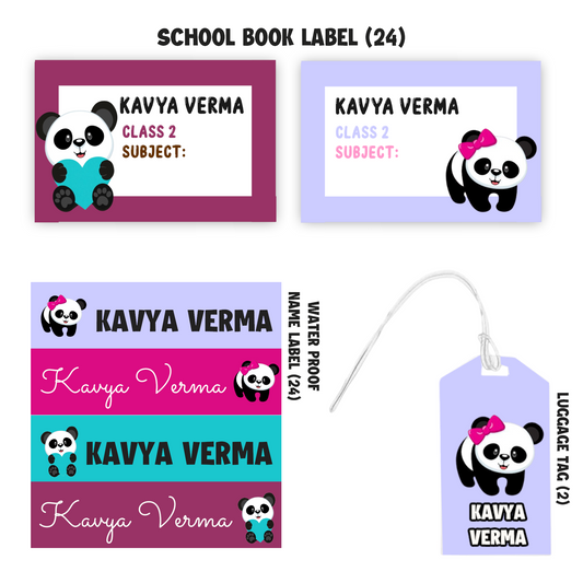 Panda School Essentials Combo