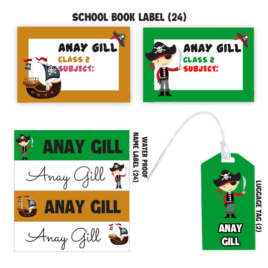 Pirates School Essentials Combo