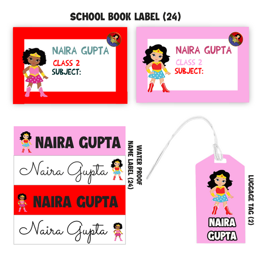 Wonder Woman School Essentials Combo