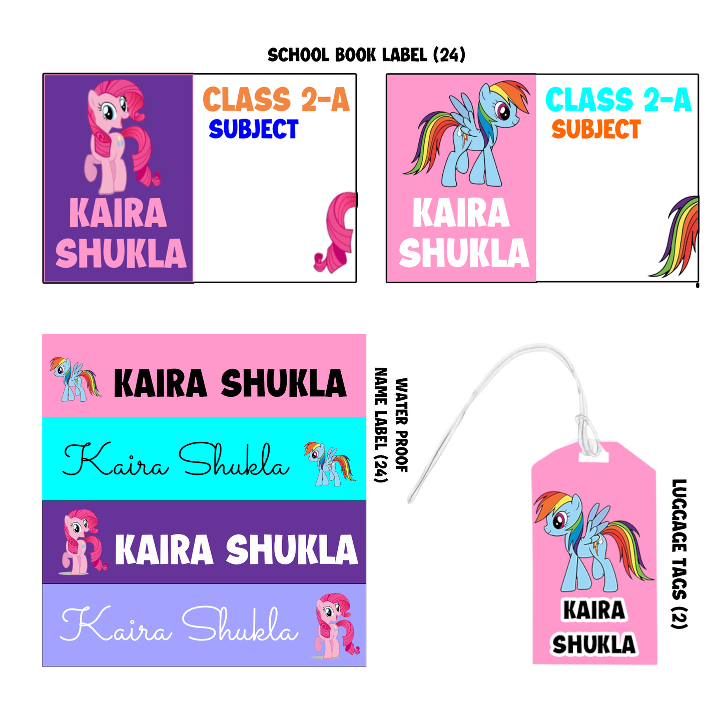 Unicorn School Essentials Combo