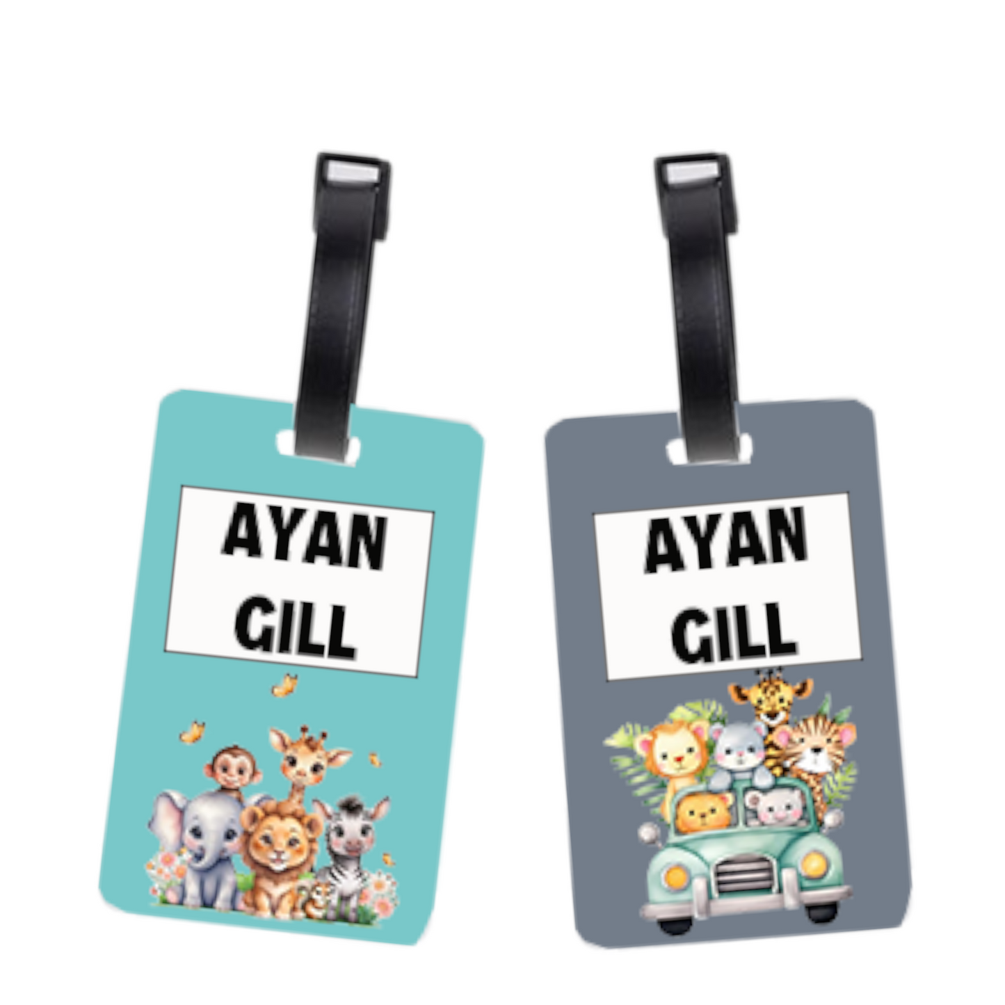 Cute Animal Bag Tags-Set of 2
