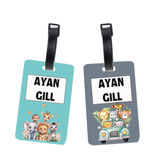 Cute Animal Bag Tags-Set of 2