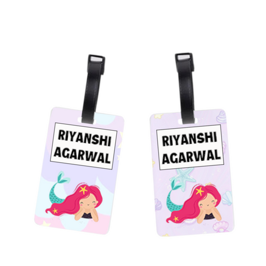 Mermaid Bag Tags-Set of 2