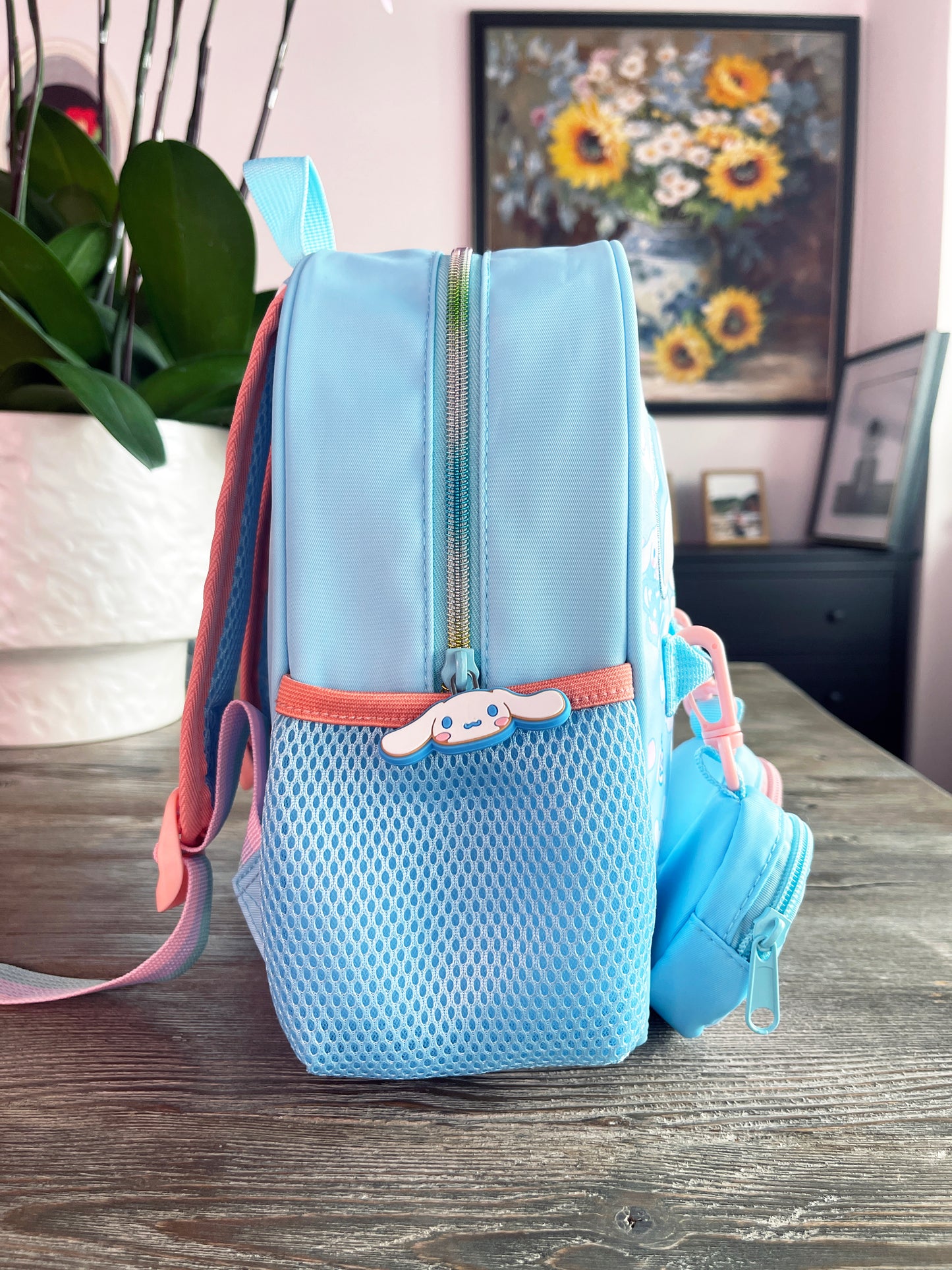 Blue Toddler Backpack 8 inches