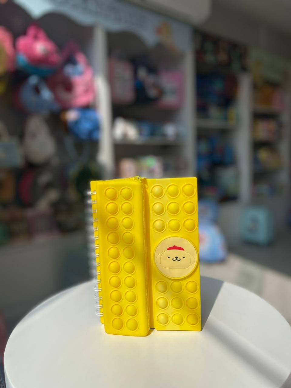 Popit Diary with Pencil Pouch attached
