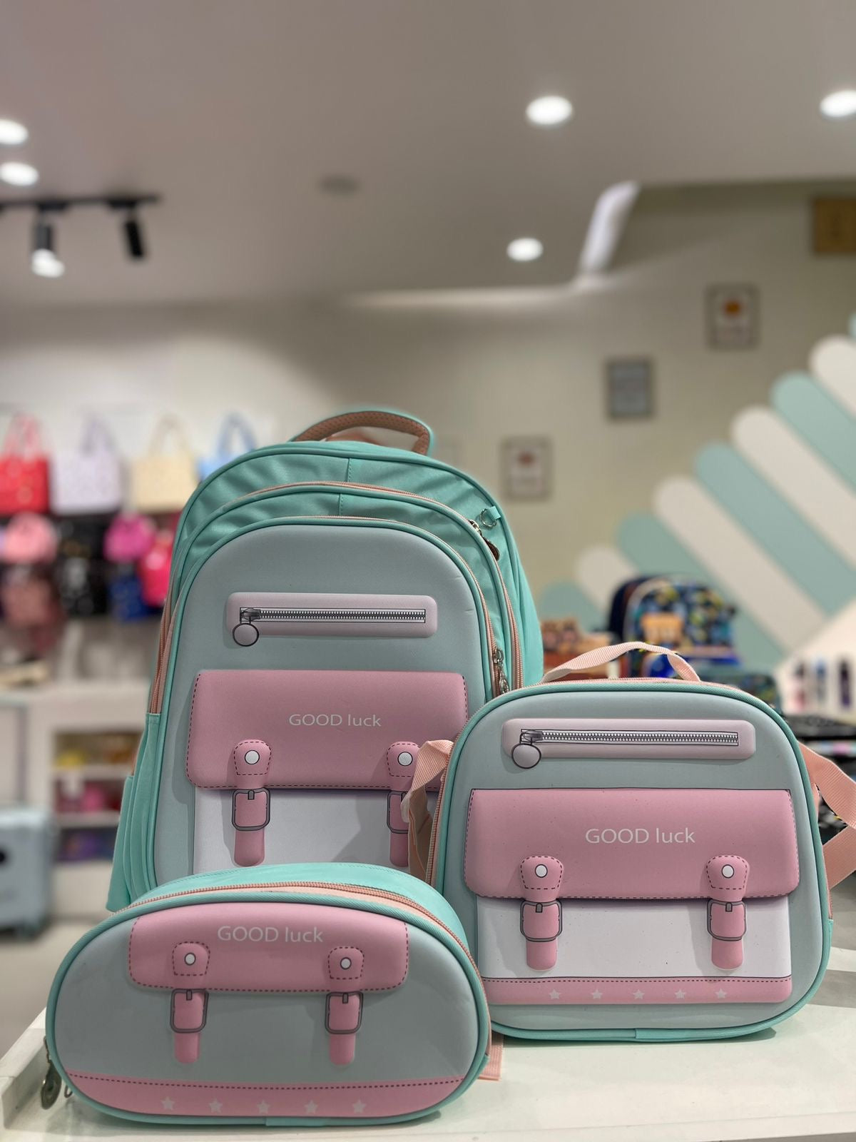 3 pc 18 inches Backpack set