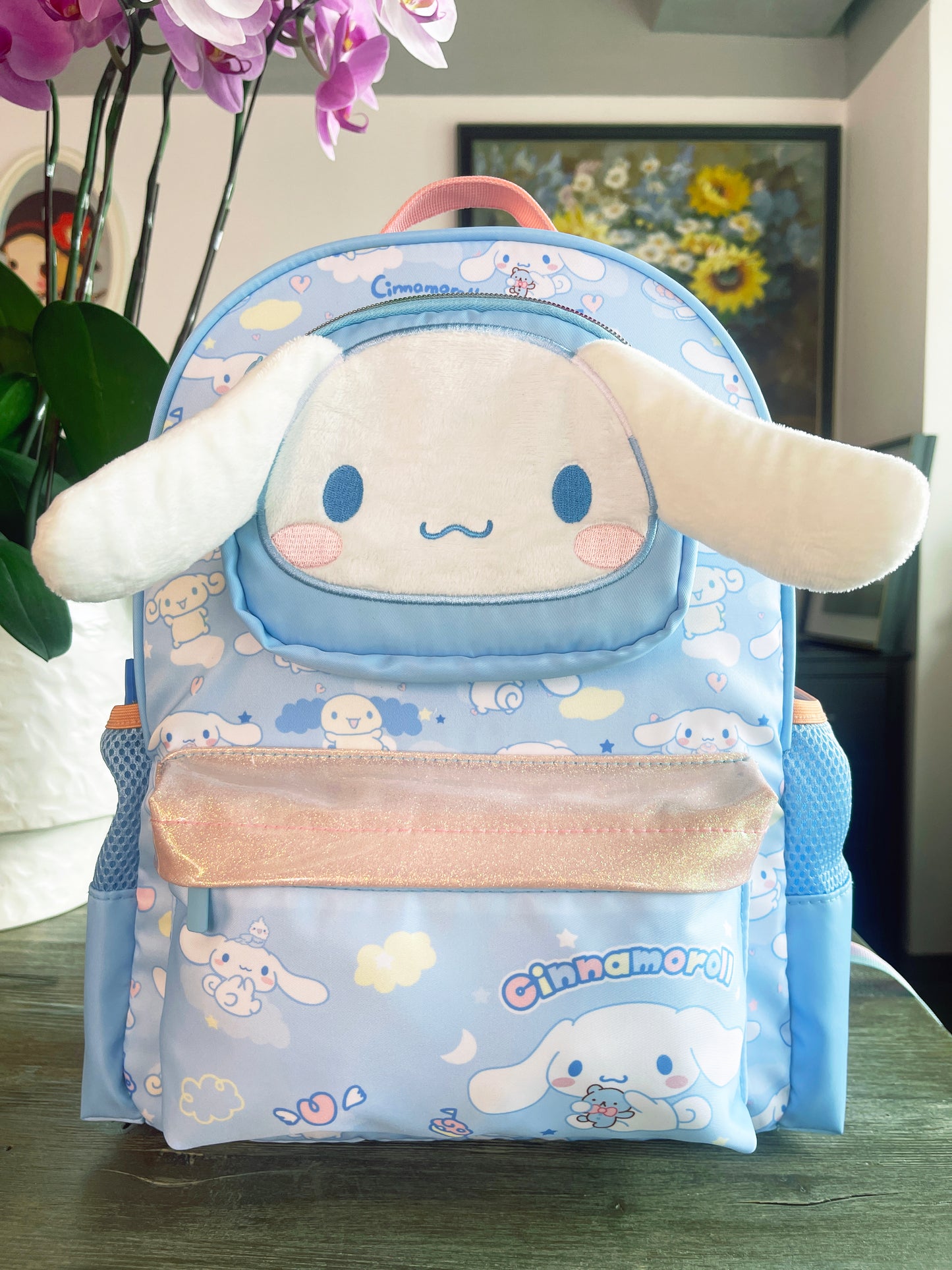 16 Inches Blue Backpack