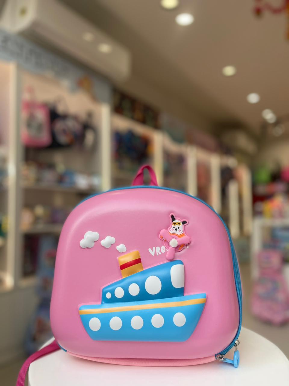 Pink Ship Picnic Bag