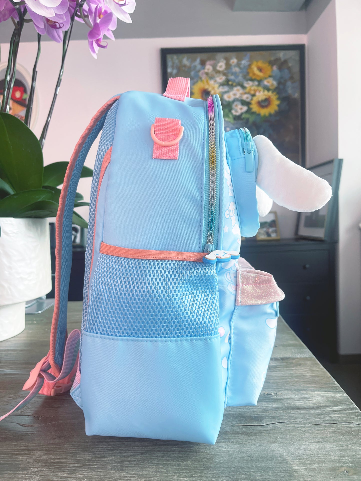 16 Inches Blue Backpack