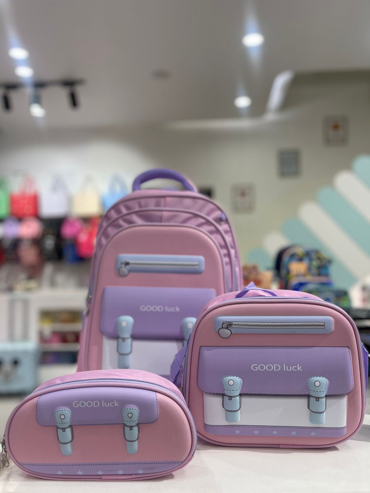 3 pc 18 inches Backpack set