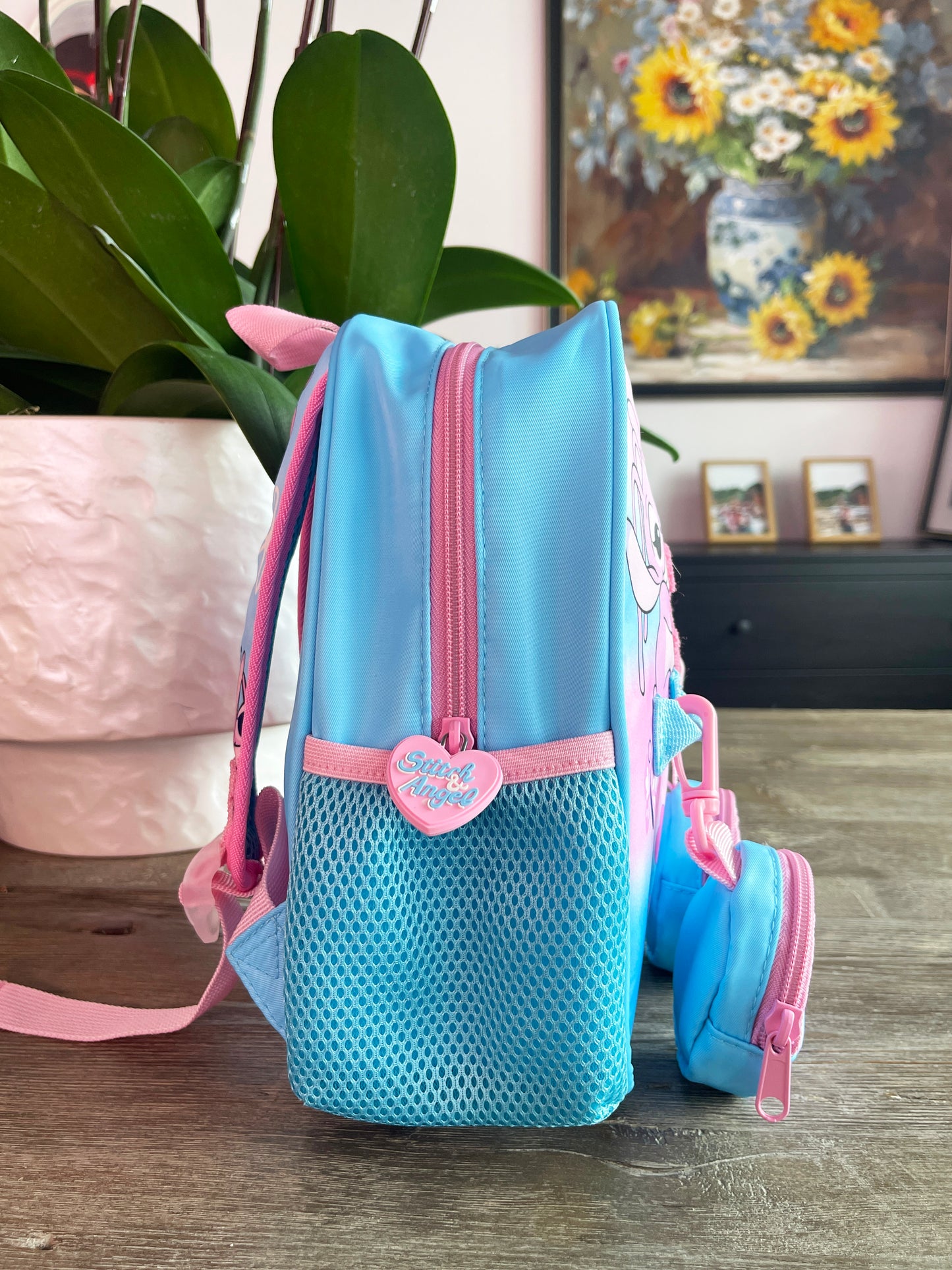 Blue Toddler Backpack 8 inches