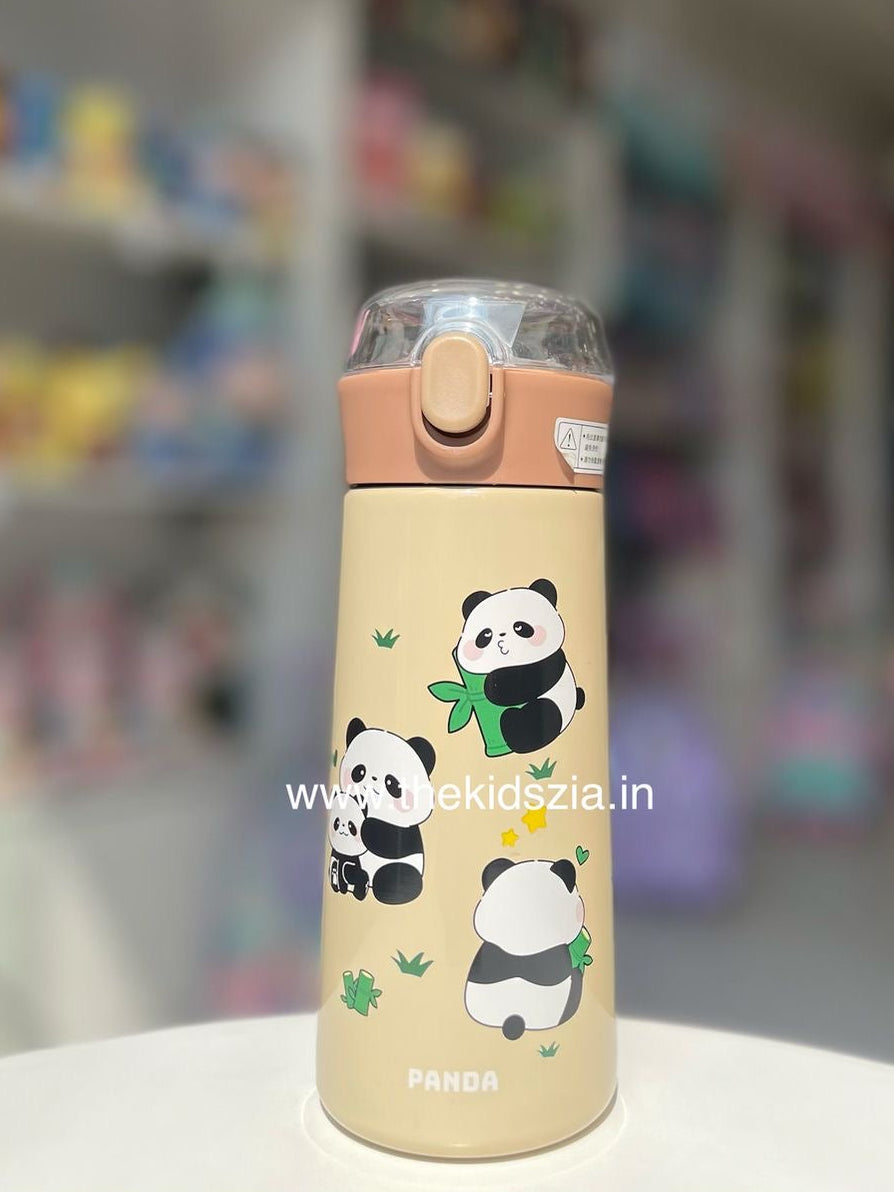 Insulated Panda Sipper Bottle