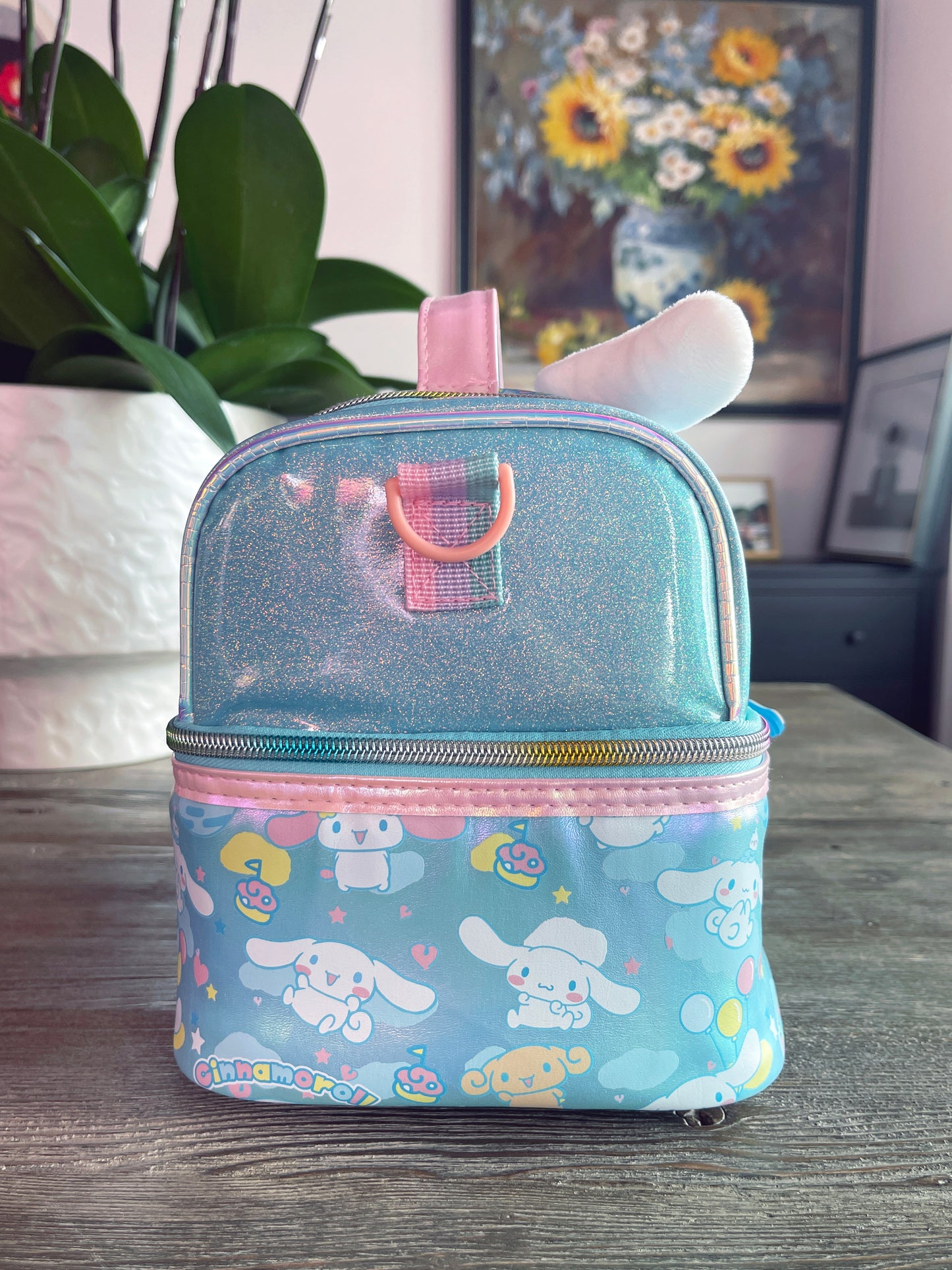 Blue Lunch Bag