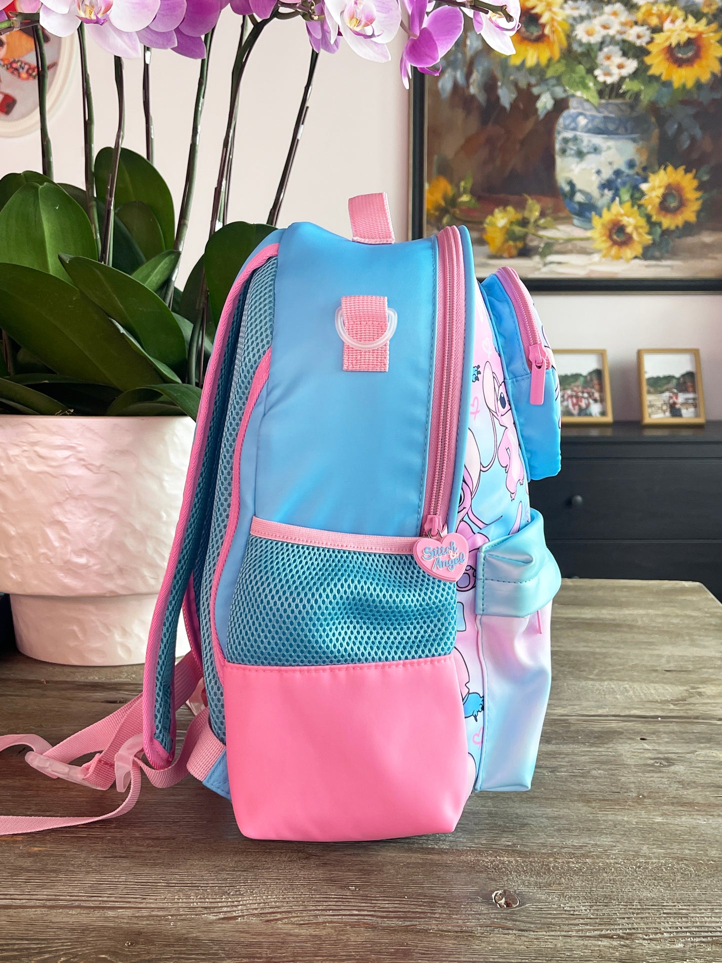 16 Inches Blue Backpack