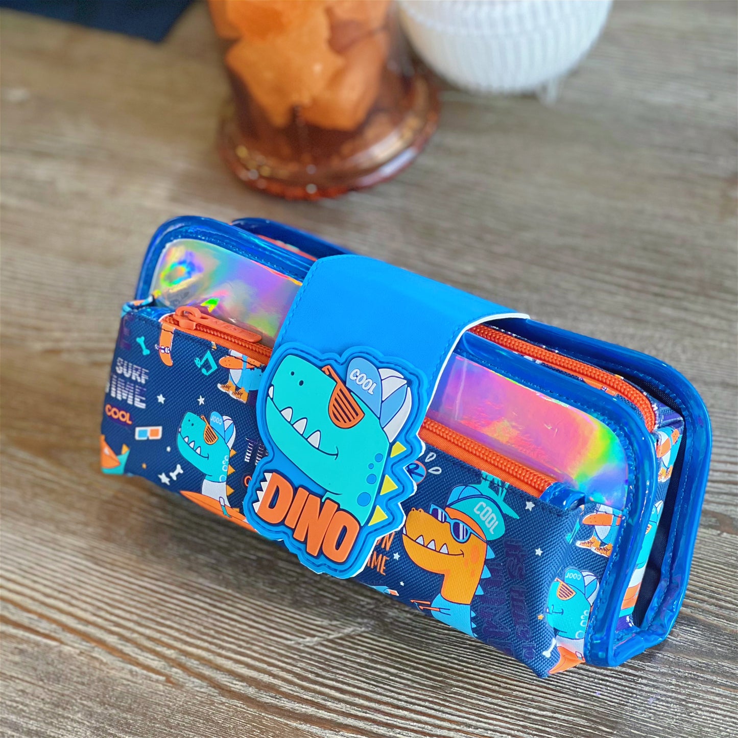 Premium Dino Pencil Pouch