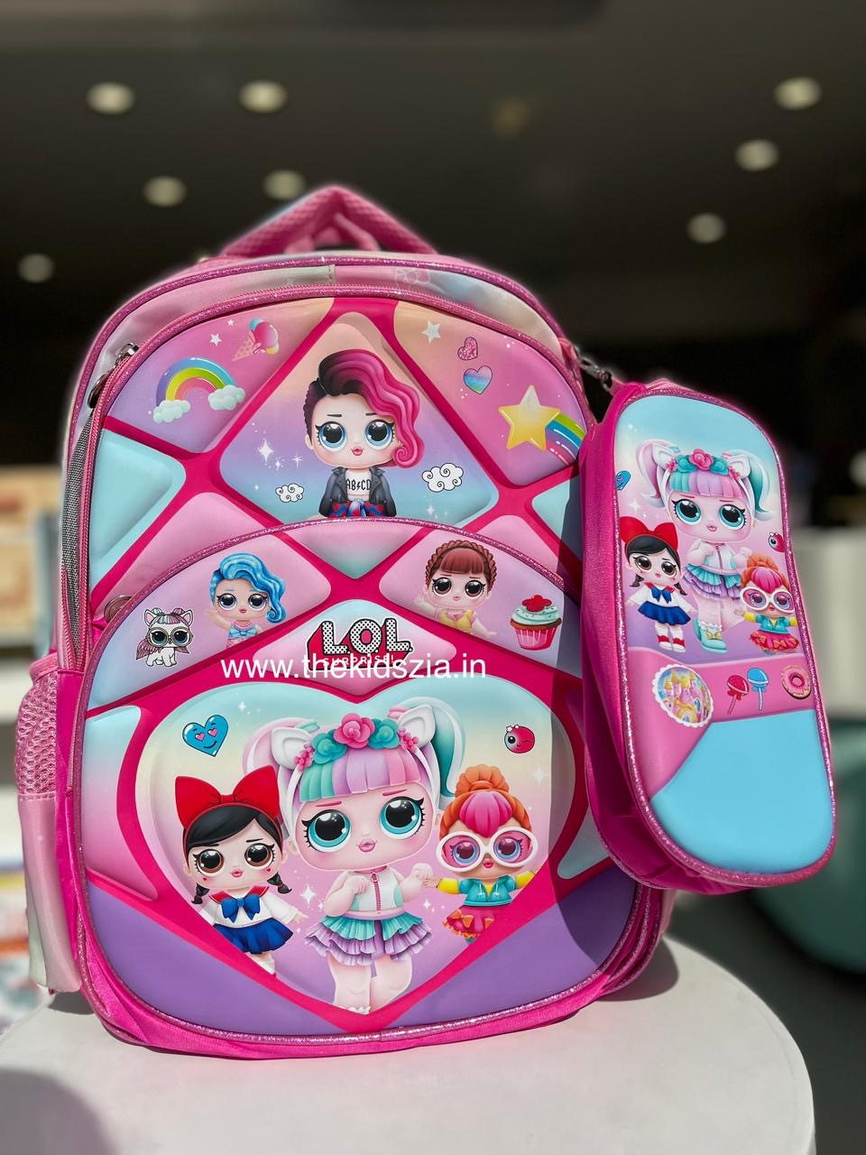 16 inches Lol Backpack with Pouch