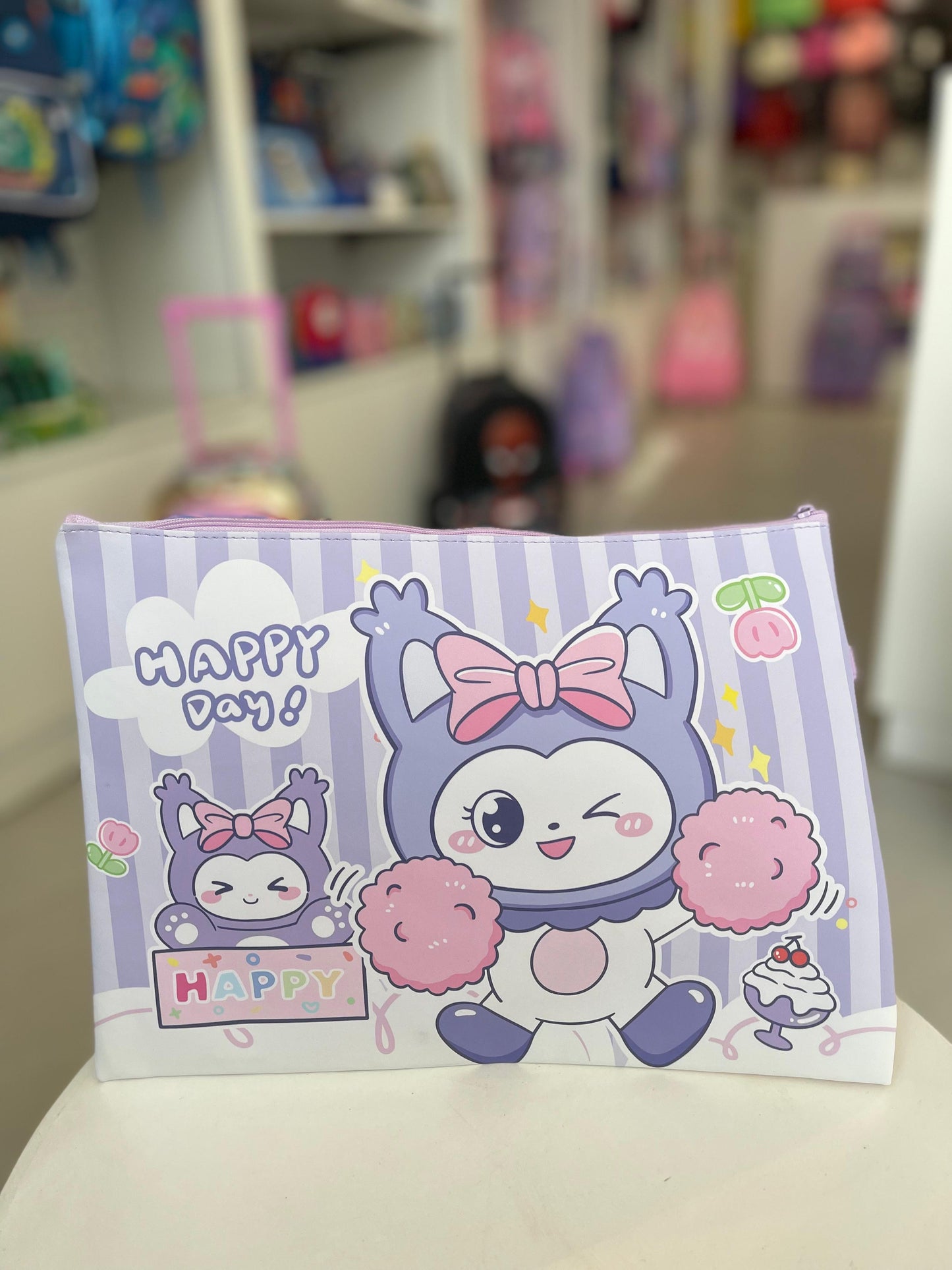 Large A4 Pouch Kuromi
