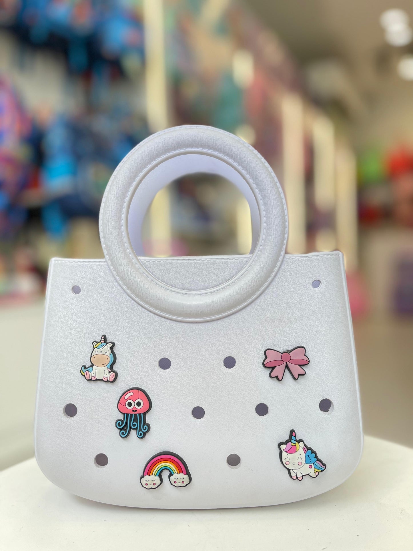 White Hand Bag