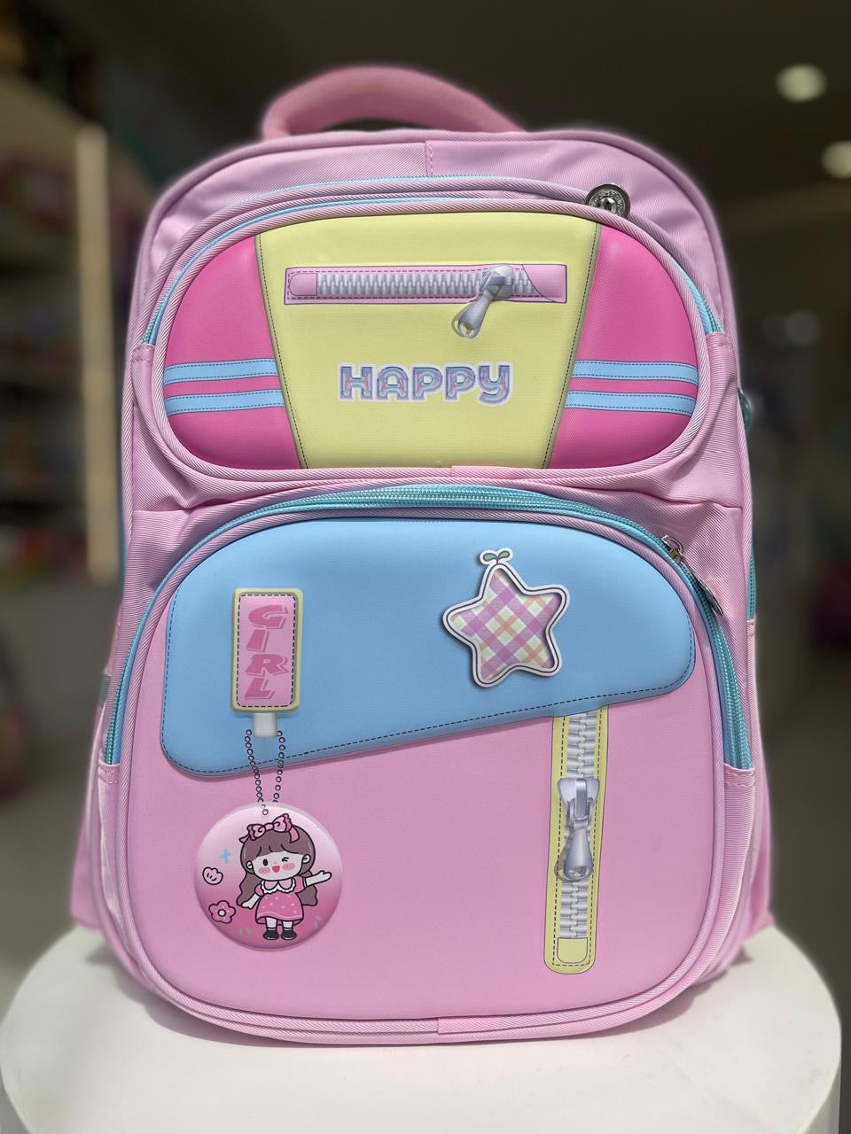 18 inches Happy Backpack Girls