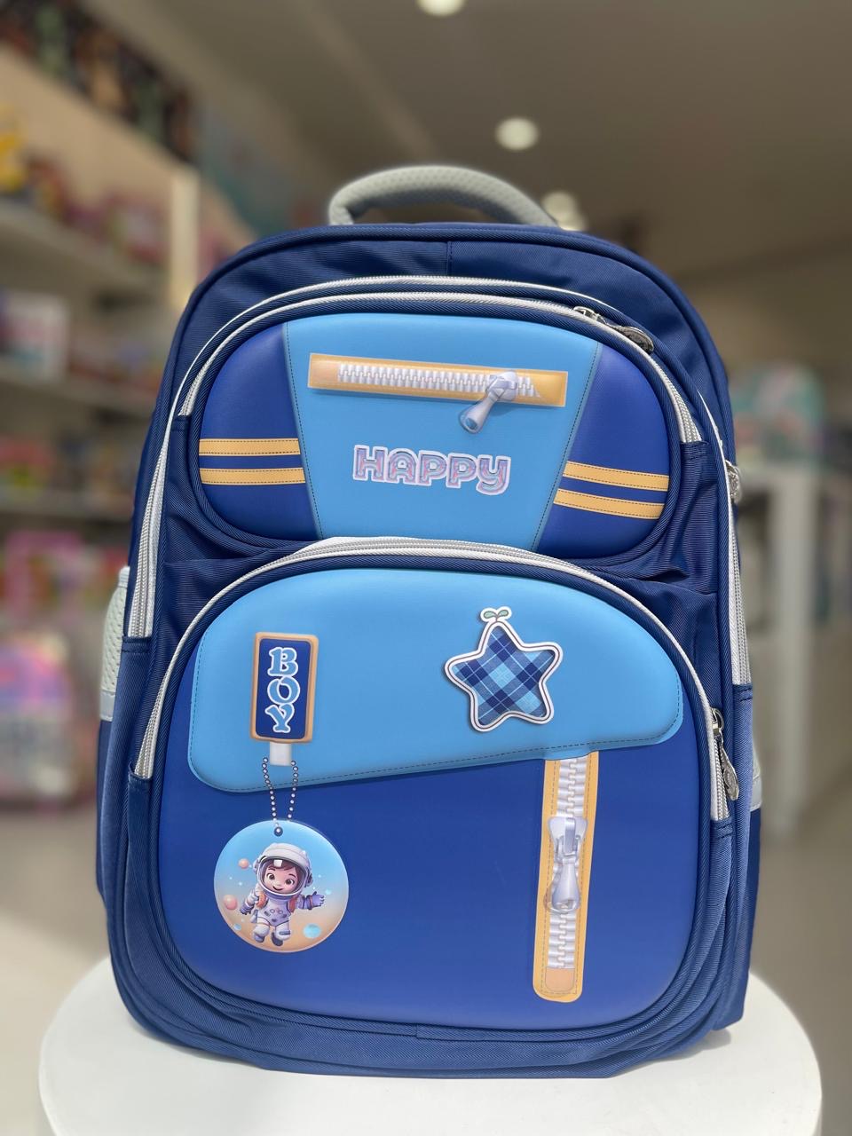 18 inches Happy Backpack Boys