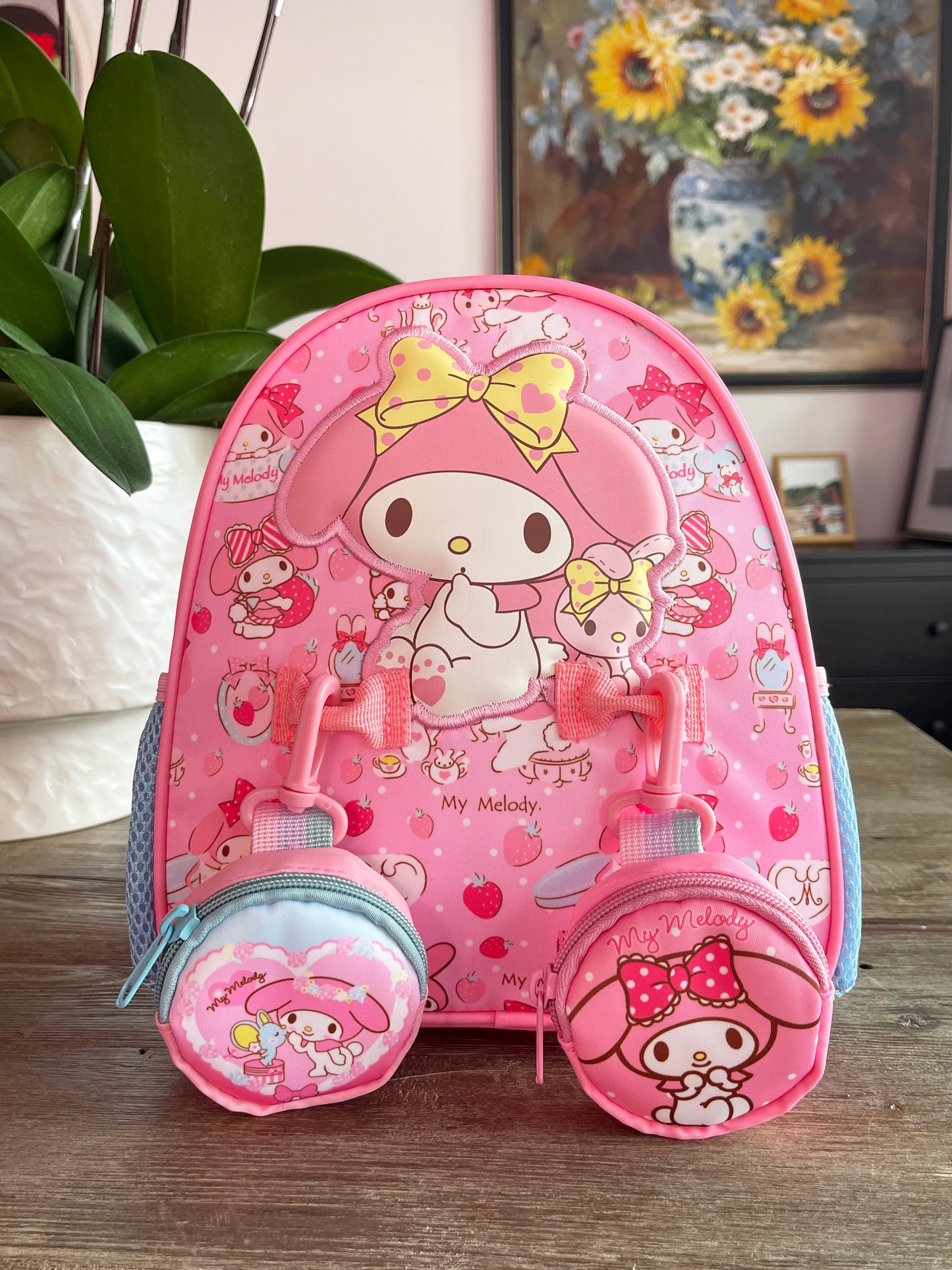 Pink Toddler Backpack 8 inches