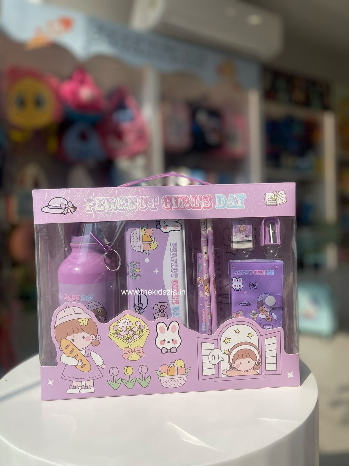 Stationary Set with Bottle