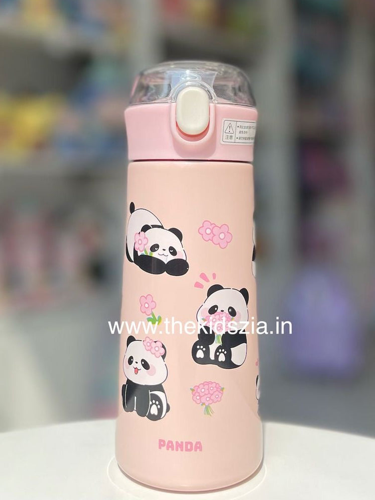 Insulated Panda Sipper Bottle