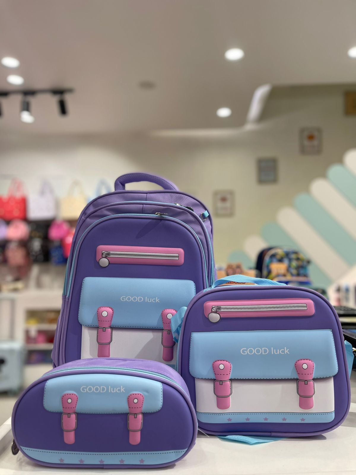 3 pc 18 inches Backpack set