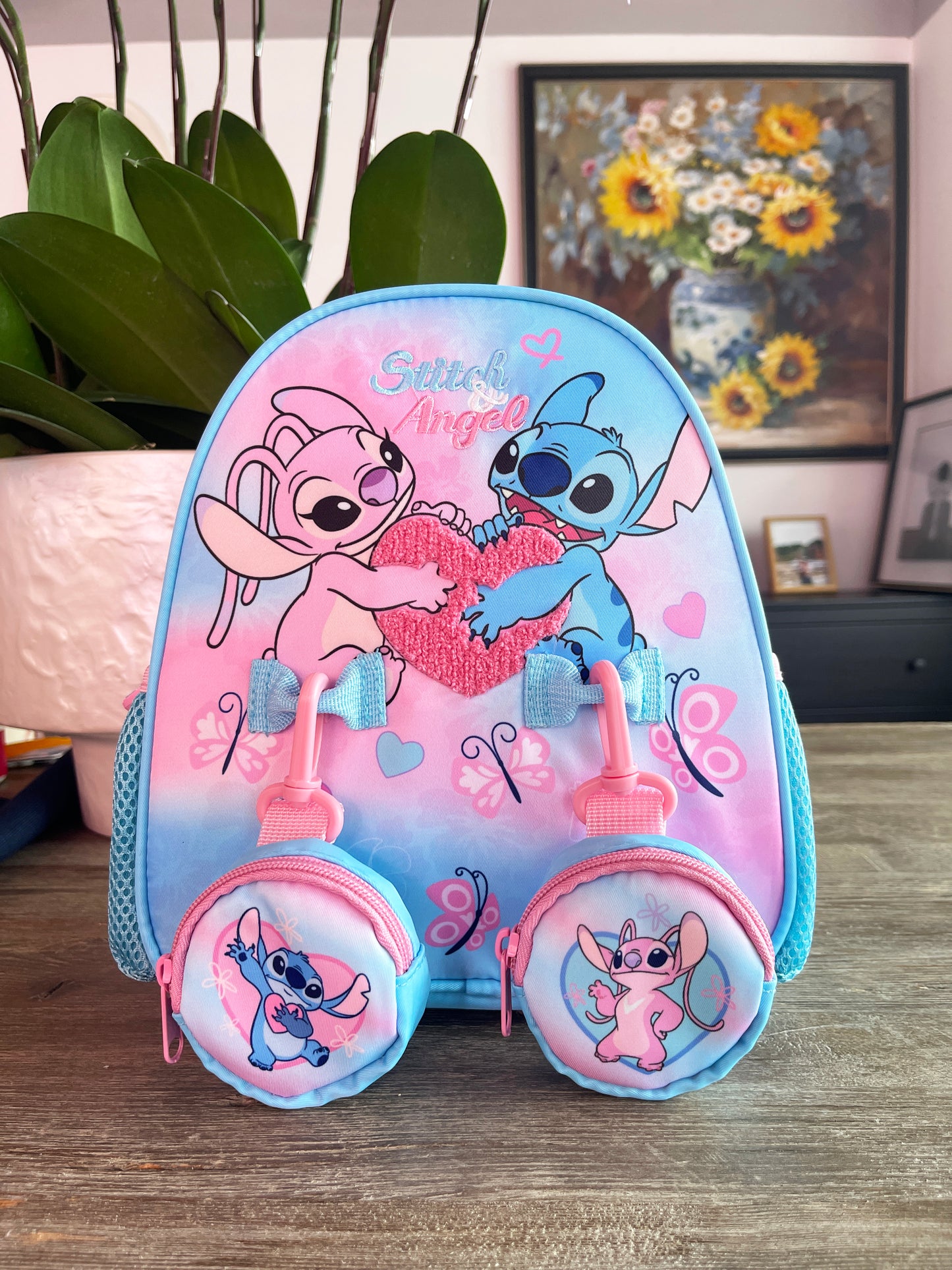 Blue Toddler Backpack 8 inches
