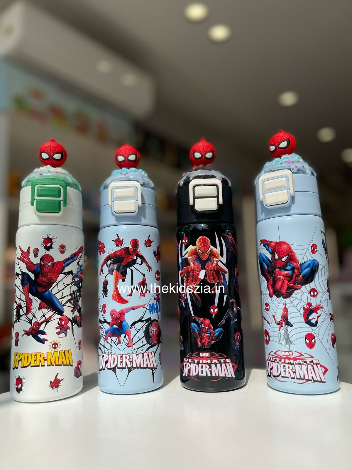Spiderman Dual Cap Sipper Bottle