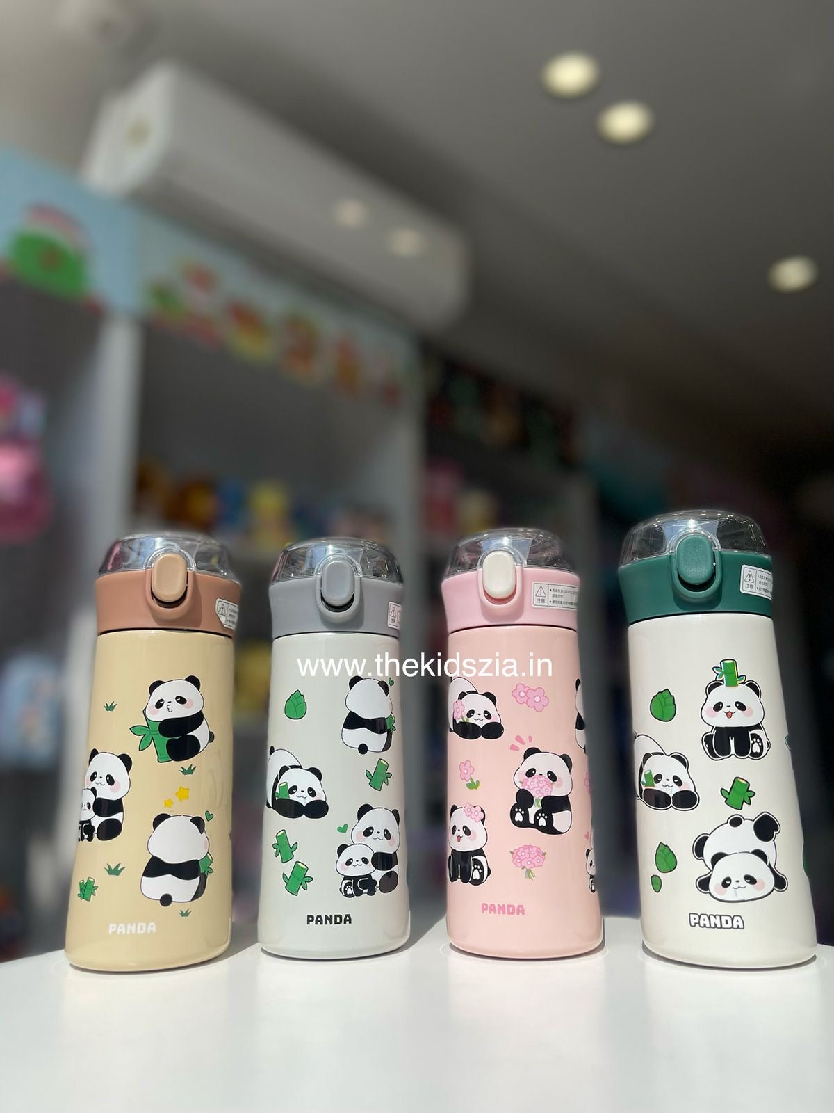 Insulated Panda Sipper Bottle