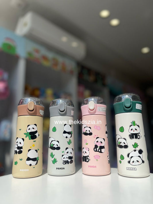 Insulated Panda Sipper Bottle
